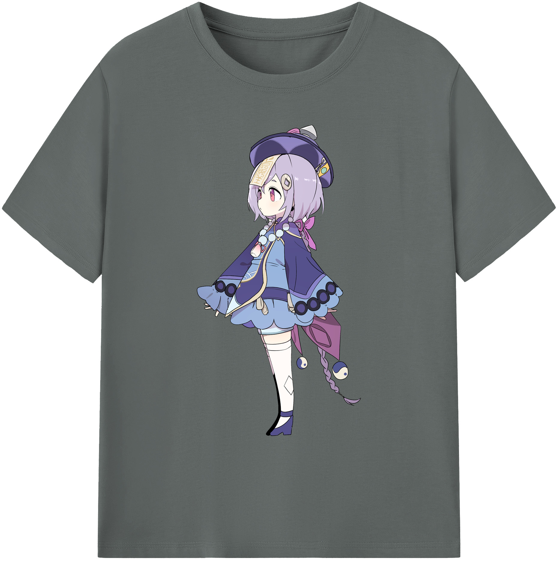 げんし神 七七 なな  genshin Nana 綿100％ メンズ半袖Tシャツ｜肌触りやわらか＆通気性